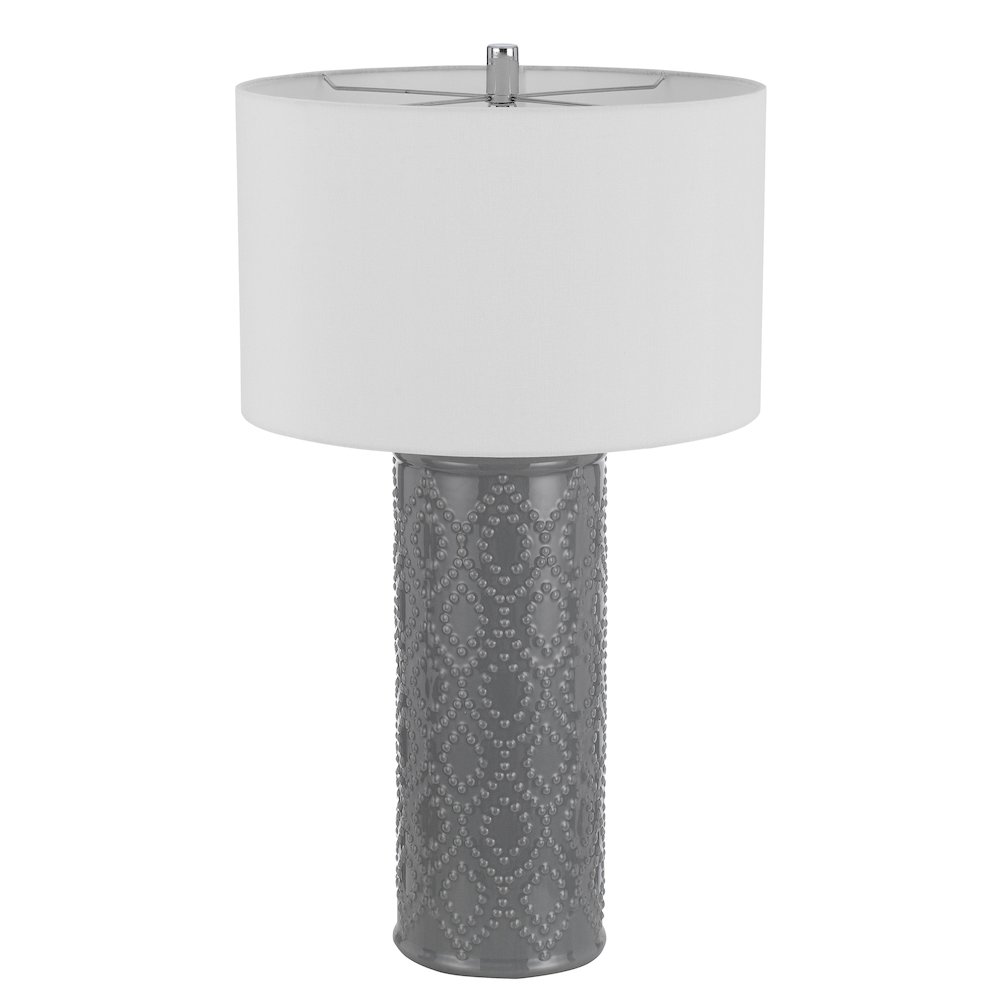 150W 3 Way Castine Ceramic Table Lamp. Priced And Sold As Pairs. Picture 2