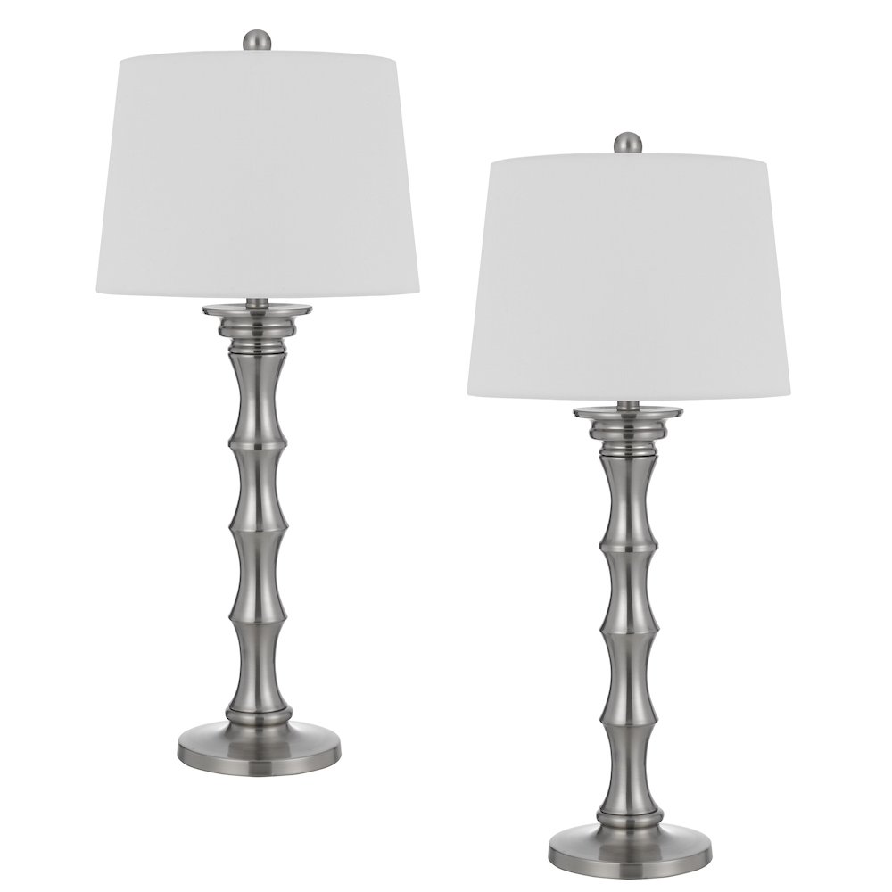 150W 3 Way Rockland Metal Table Lamp. Priced And Sold As Pairs. Picture 6