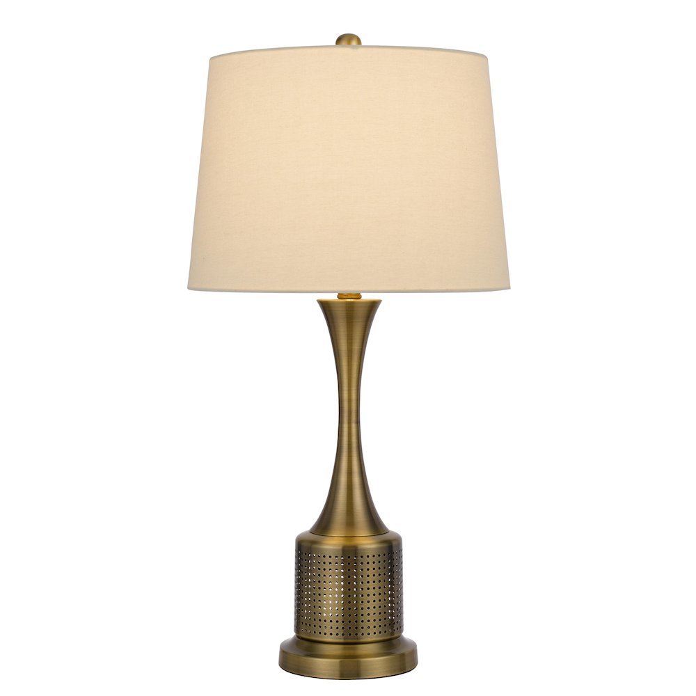 100W Toccoa Metal Table Lamp. Priced And Sold As Pairs. Picture 1