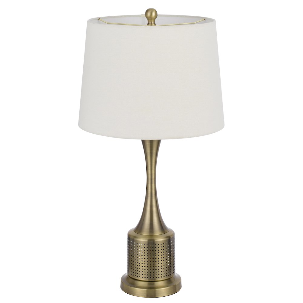 100W Toccoa Metal Table Lamp. Priced And Sold As Pairs. Picture 2