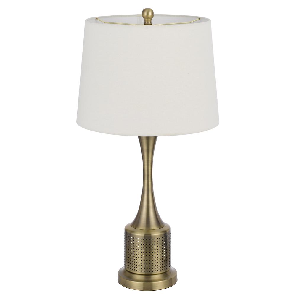 100W Toccoa Metal Table Lamp. Priced And Sold As Pairs. Picture 3