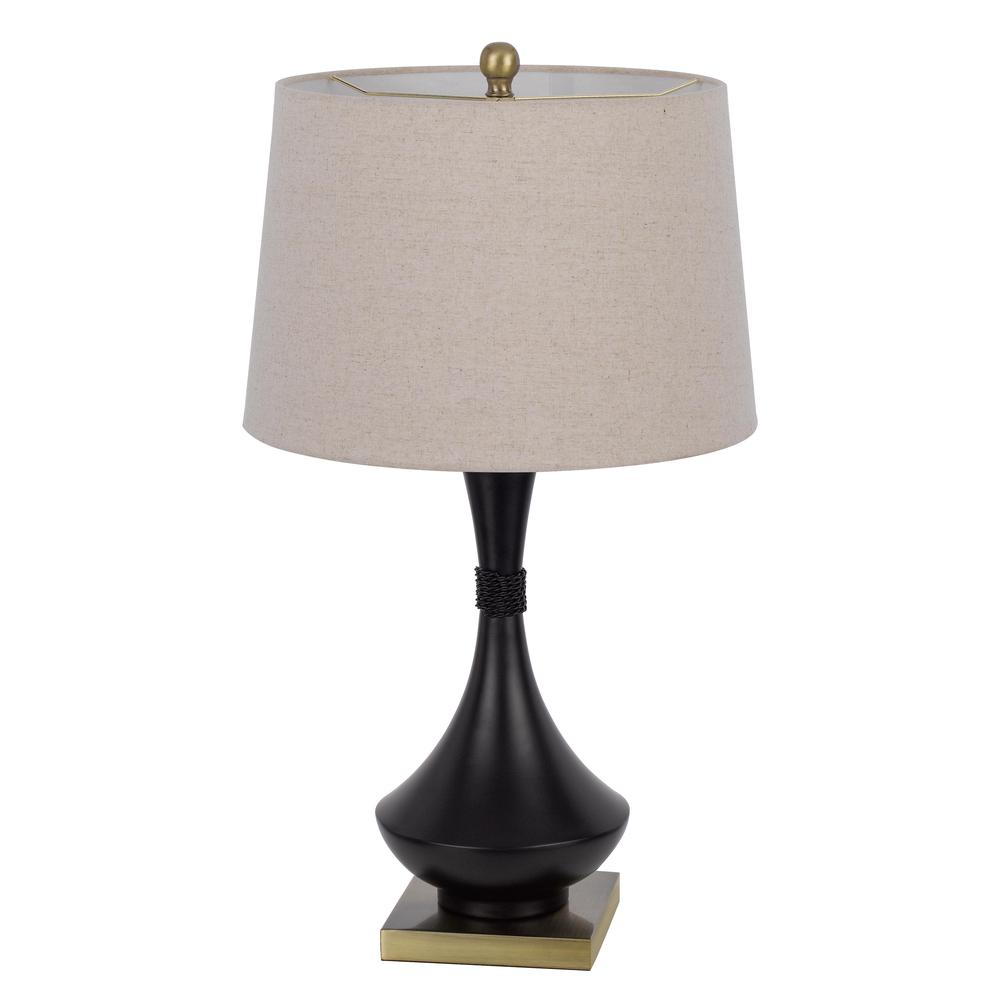 100W Hilo Metal Table Lamp. Priced And Sold As Pairs. Picture 3