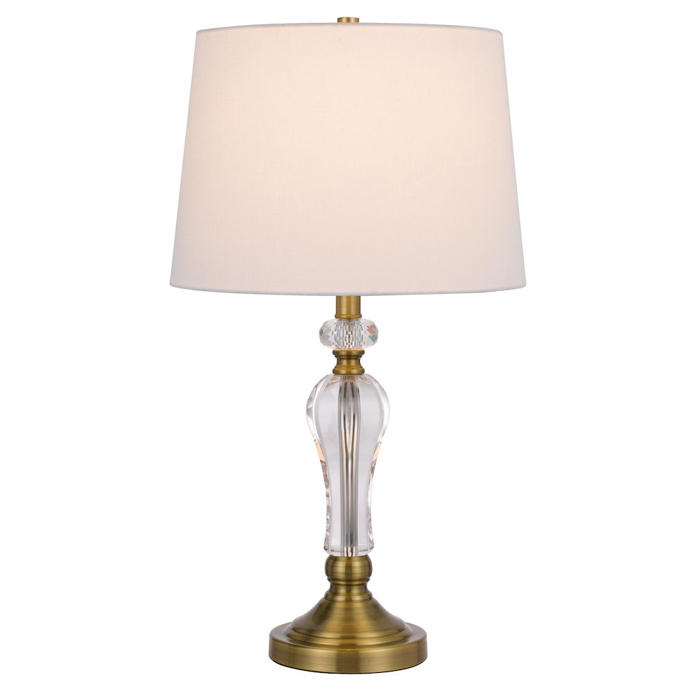 100W Eastham Crystal Table Lamp - Sold And Priced As A Pair. Picture 1