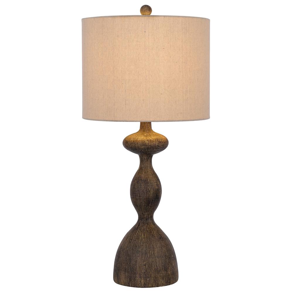 150W 3 Way Nampa Resin Table Lamp. Priced And Sold As Pairs.. Picture 2