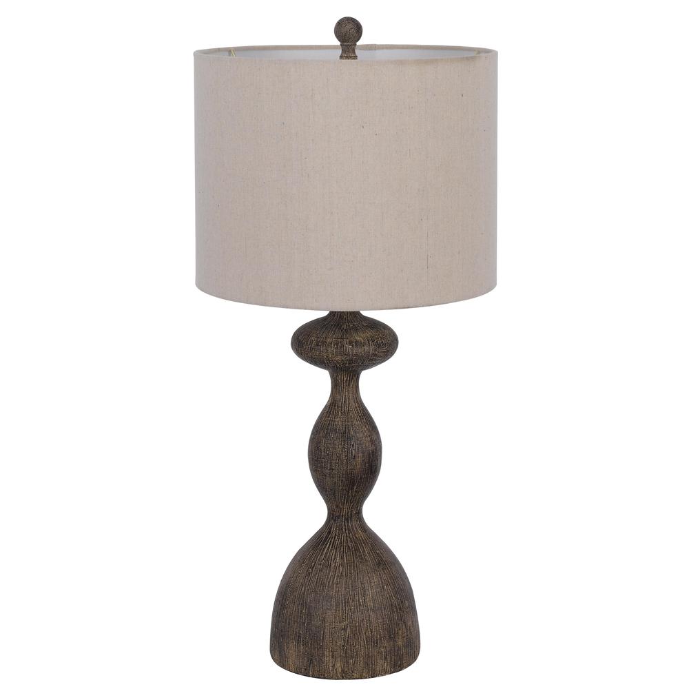 150W 3 Way Nampa Resin Table Lamp. Priced And Sold As Pairs.. Picture 3