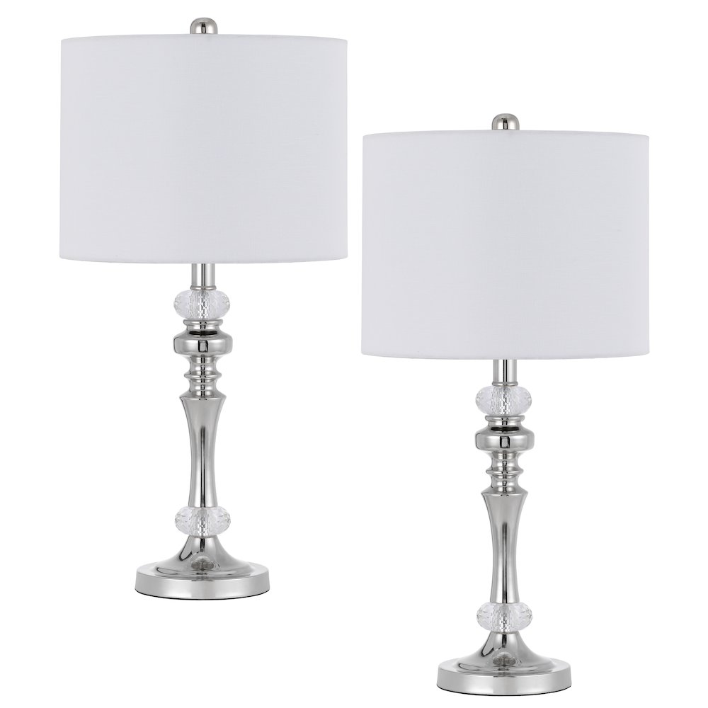 60W Effingham Metal Table Lamp. Picture 1