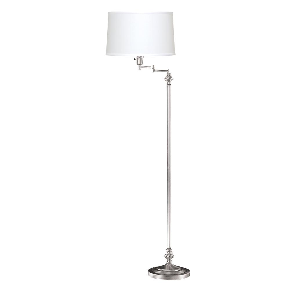 150W 3 Way Swing Arm Floor Lamp. Picture 2