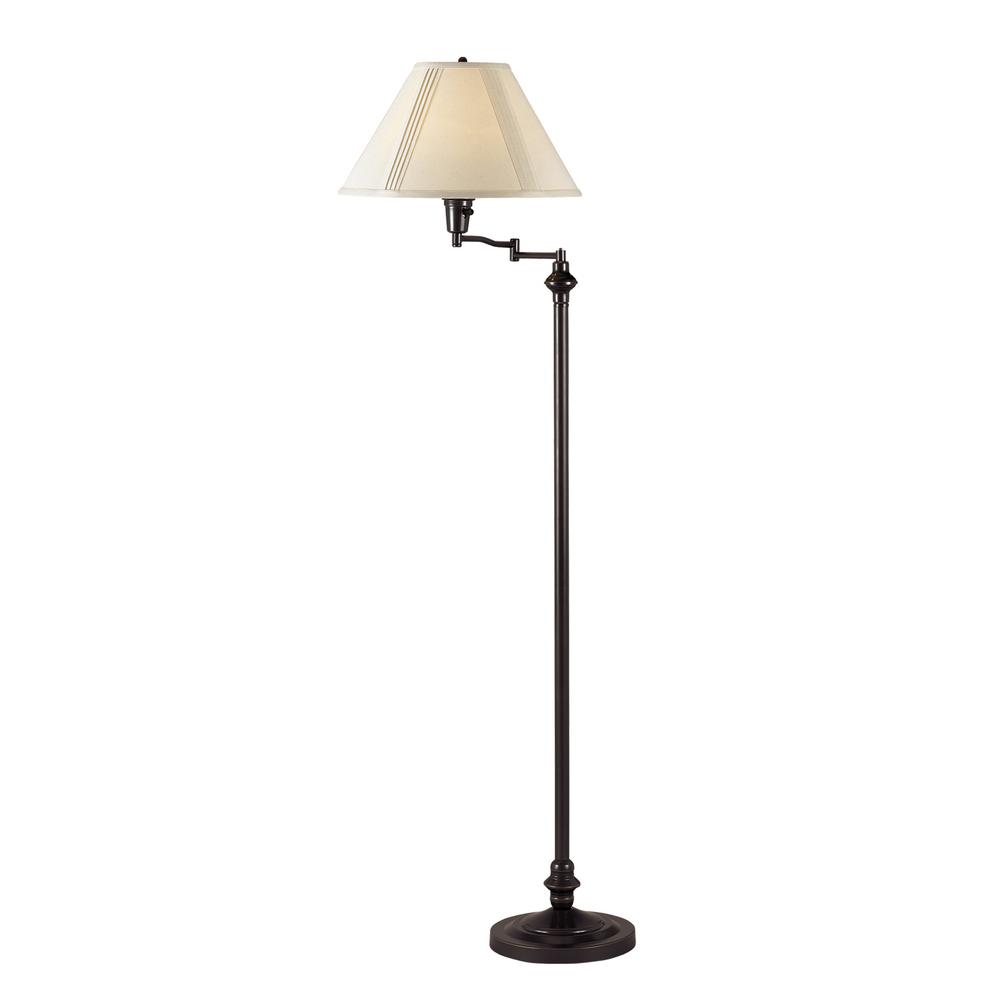 150W 3 Way Swing Arm Floor Lamp. Picture 1