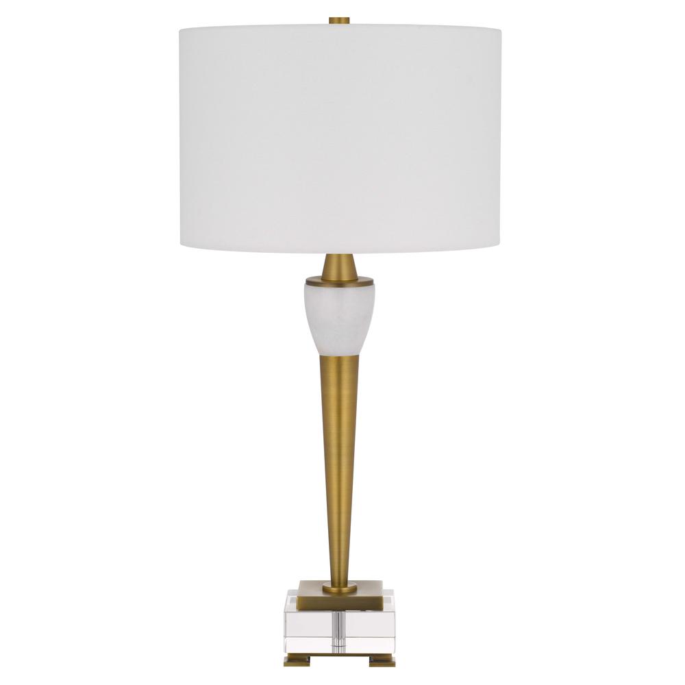 150W 3 Way Bradford Metal Table Lamp. Picture 1
