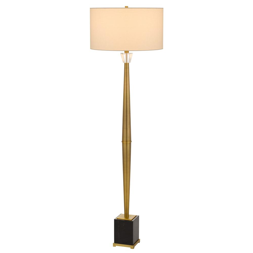 150W 3 Way Salford Metal Floor Lamp. Picture 2
