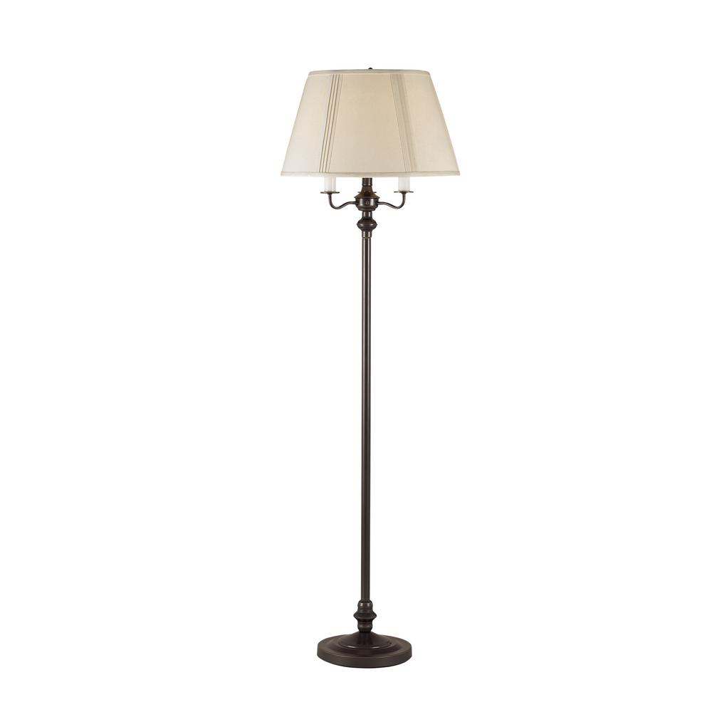 6 Way Metal Floor Lamp. Picture 1