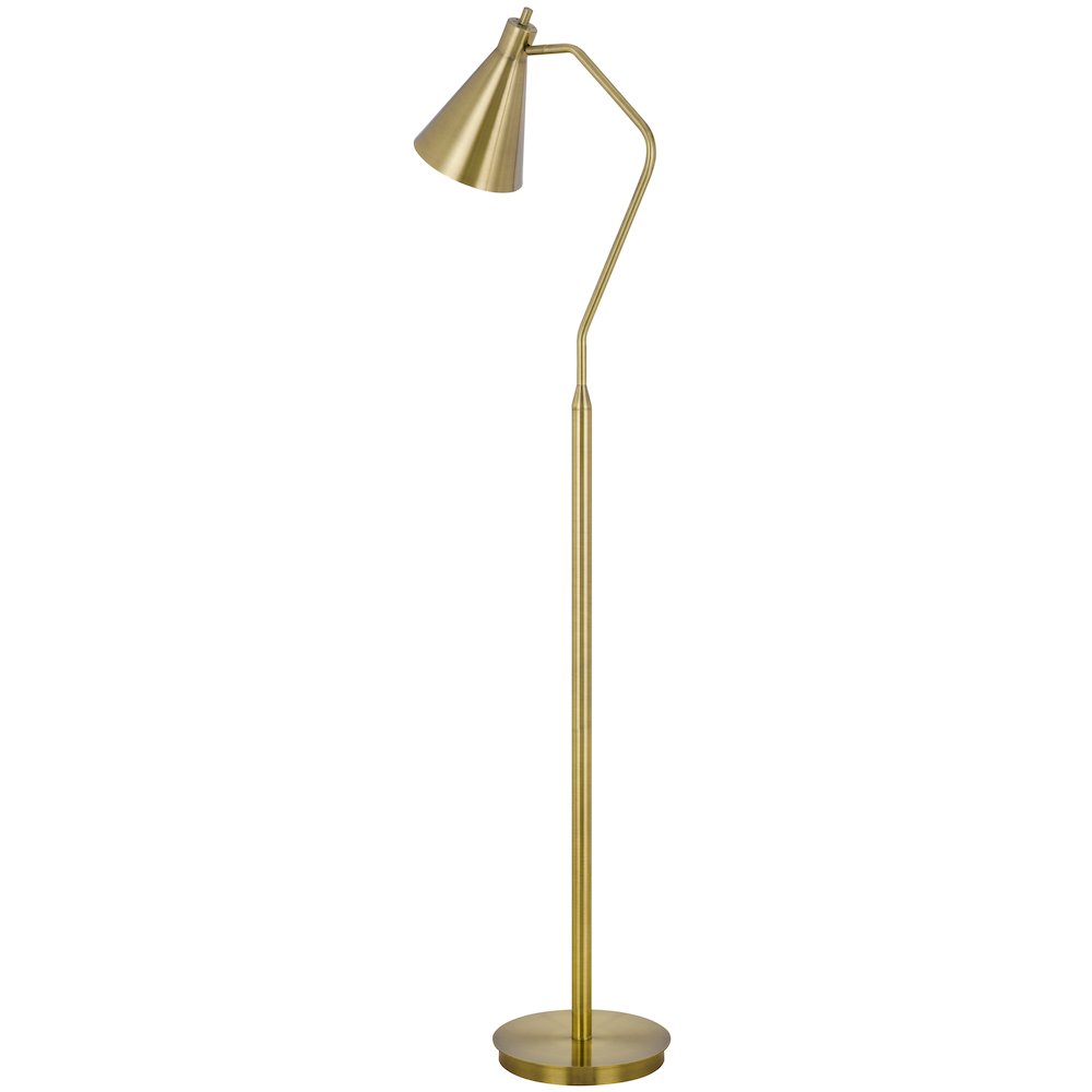 Type A led bulb 15W max. Capstone task metal floor lamp with swivel shade. Picture 2