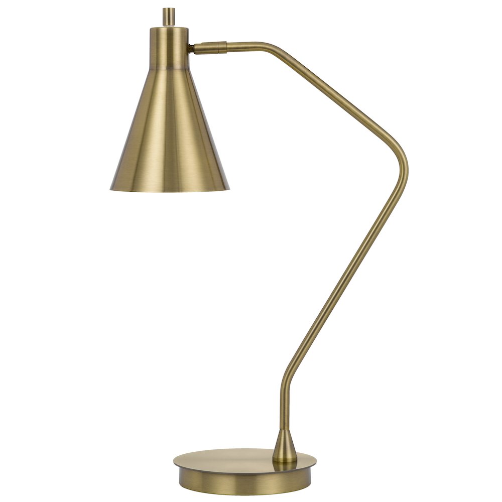 Type A led bulb 12W max. Capstone task metal table lamp with swivel shade. Picture 5