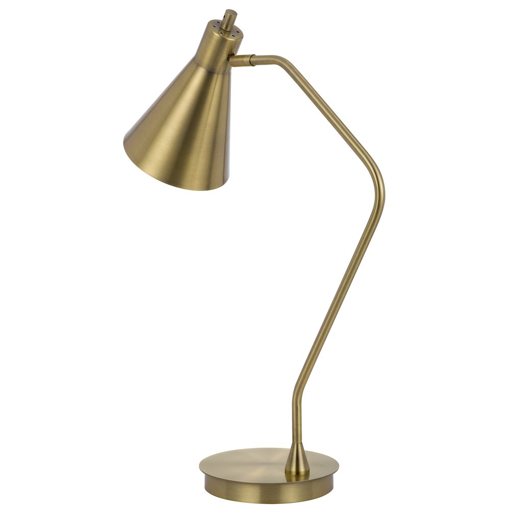 Type A led bulb 12W max. Capstone task metal table lamp with swivel shade. Picture 2
