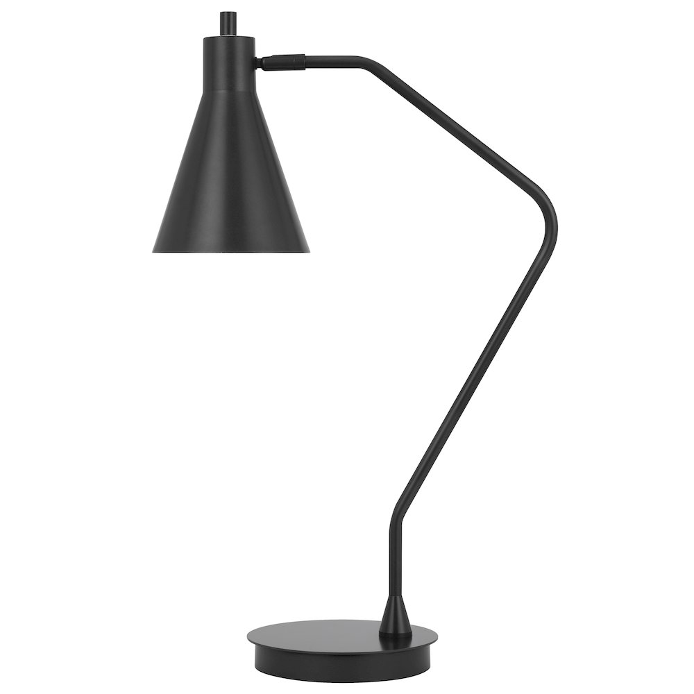 Type A led bulb 12W max. Capstone task metal table lamp with swivel shade. Picture 5