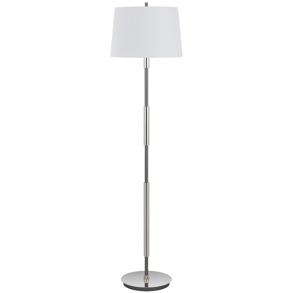 150W 3 way Ciudad metal two tone floor lamp. Picture 5