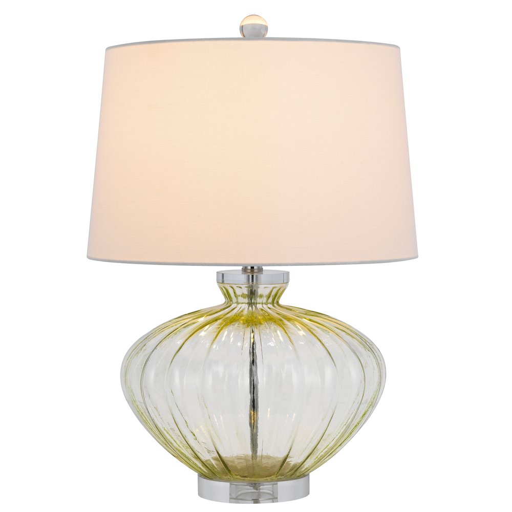 150W 3 way Delta glass table lamp. Sold in pairs. Picture 1