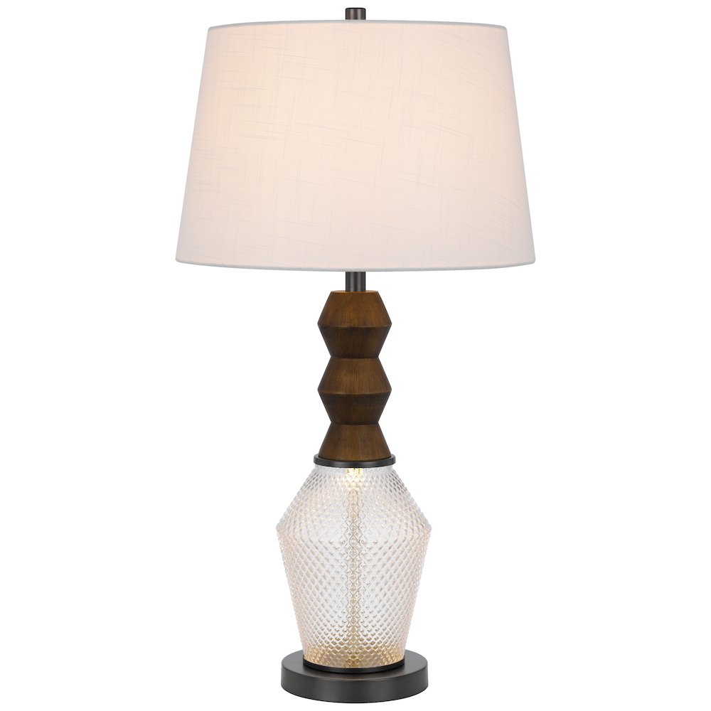 100W led Harlan metal/glass table Lamp. Picture 2