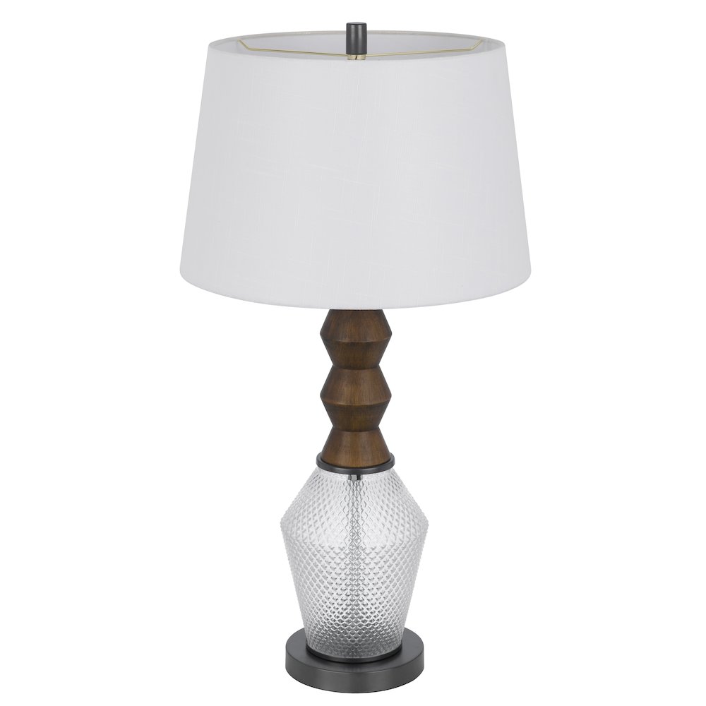 100W led Harlan metal/glass table Lamp. Picture 1