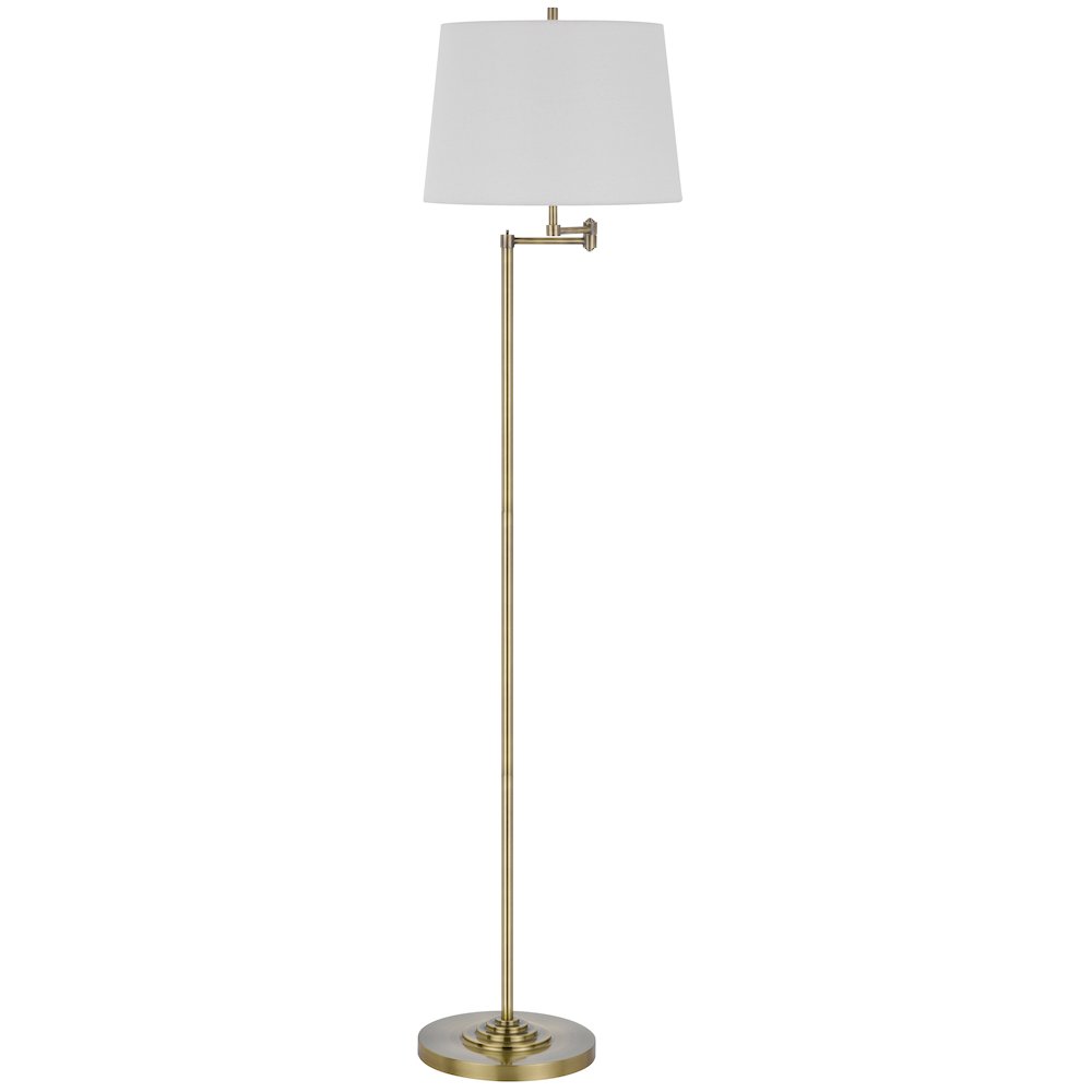 150W 3 way Colton double swing arm floor lamp. Picture 5