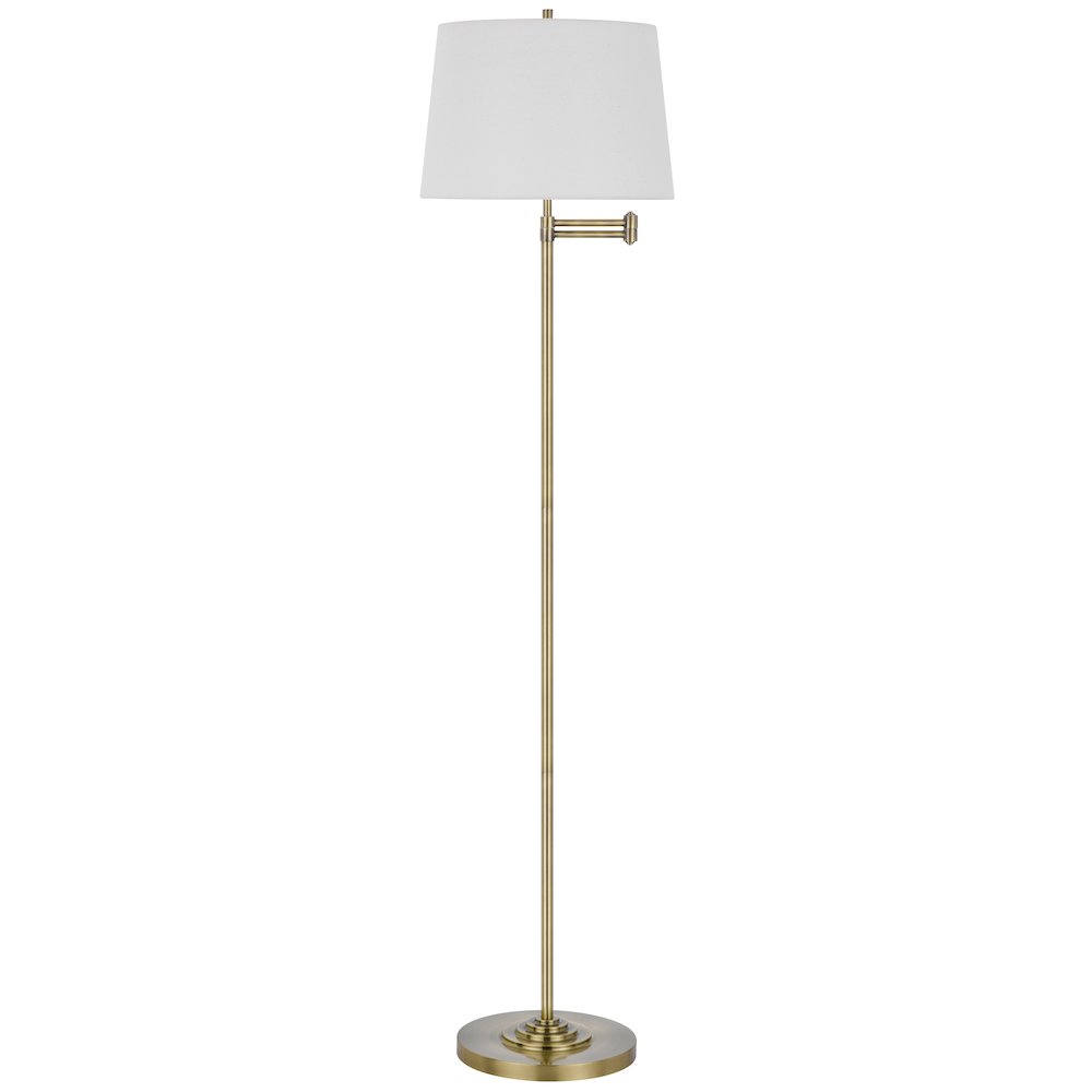 150W 3 way Colton double swing arm floor lamp. Picture 2