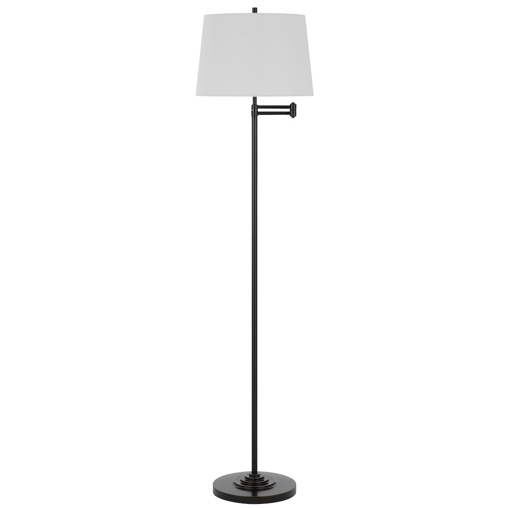 150W 3 way Colton double swing arm floor lamp. Picture 2