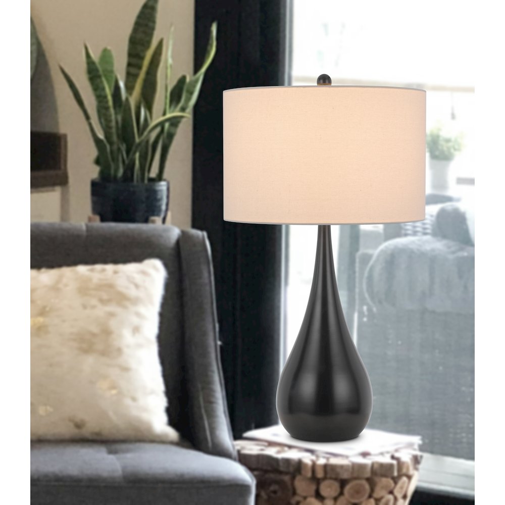 150W 3 way Diego metal table lamp. Sold in pairs. Picture 3
