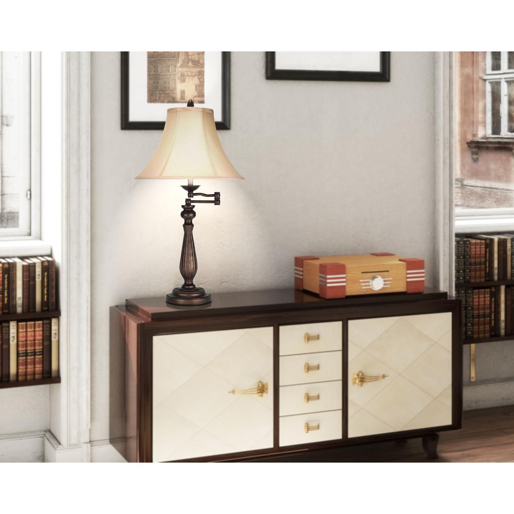 150W 3 Way Swing Arm Table Lamp. Picture 3