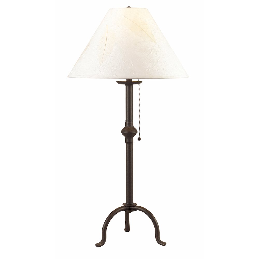 75W Iron Table Lamp W/Pull Chain. Picture 1