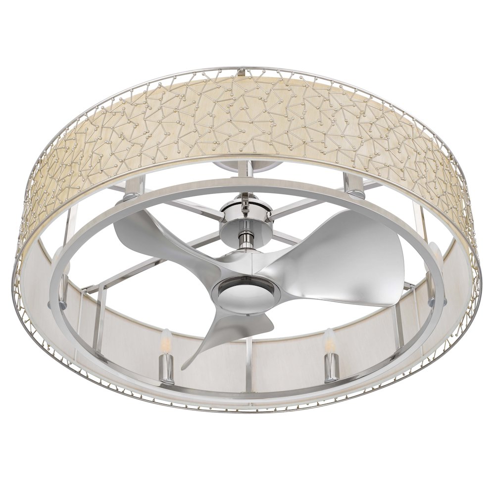 4W Led E12 X 6. 6 Speed Breezy Meadow Ultra Quiet Fan Light. Picture 8
