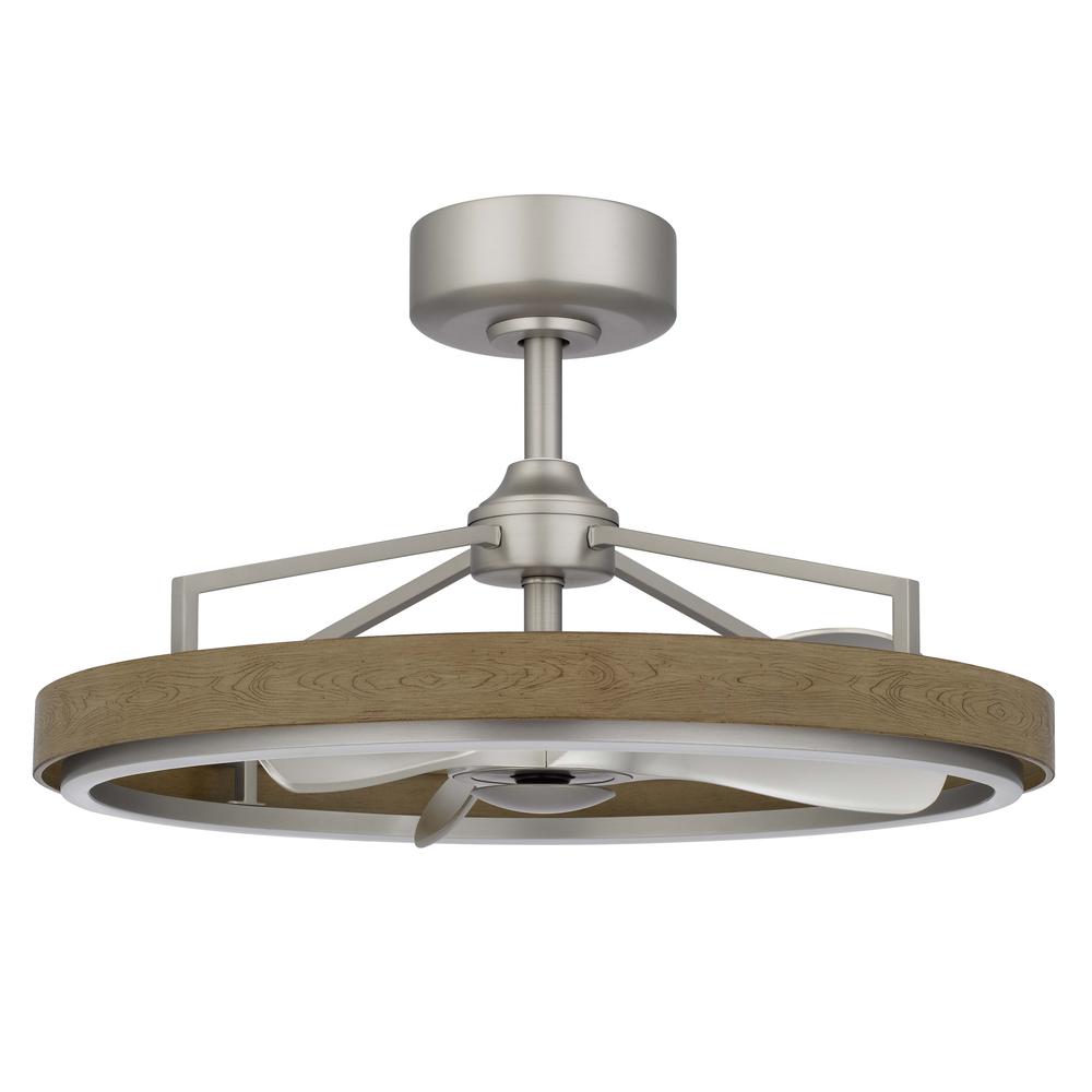30W, 580 Lumen, 3000K Dimmable 6 Speed Led Arroyo Ultra Quiet Fan Light. Picture 1