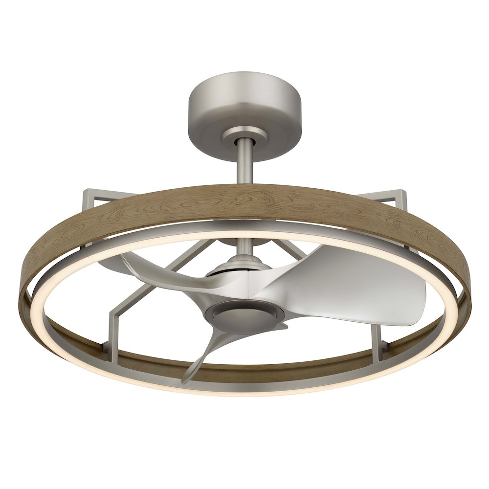 30W, 580 Lumen, 3000K Dimmable 6 Speed Led Arroyo Ultra Quiet Fan Light. Picture 8