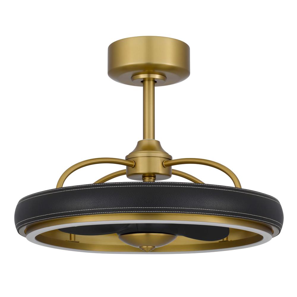 30W, 580 Lumen, 3000K Dimmable 6 Speed Led Arroyo Ultra Quiet Fan Light. Picture 1