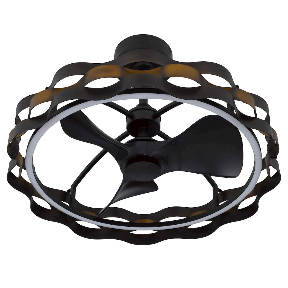 30W, 500 Lumen, 3000K Dimmable 6 Speed Led Arroyo Ultra Quiet Fan Light. Picture 8