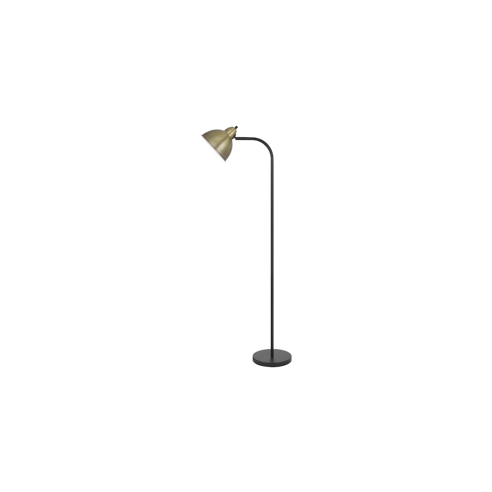 60 Watt Morley Metal Floor Lamp with Dome Shade. Picture 3