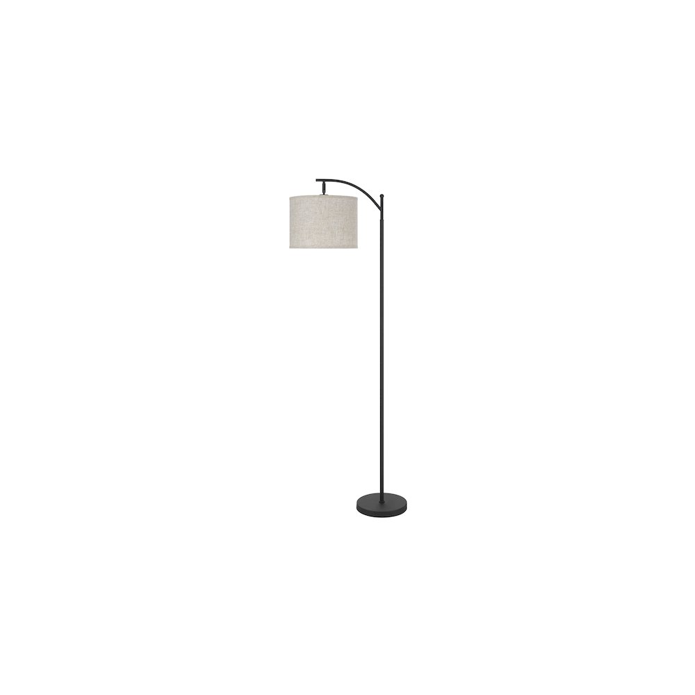 100 Watt Graydon Fishing Rod Floor Lamp with Adjustable Head. Picture 1