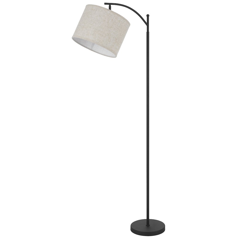 100 Watt Graydon Fishing Rod Floor Lamp with Adjustable Head. Picture 5