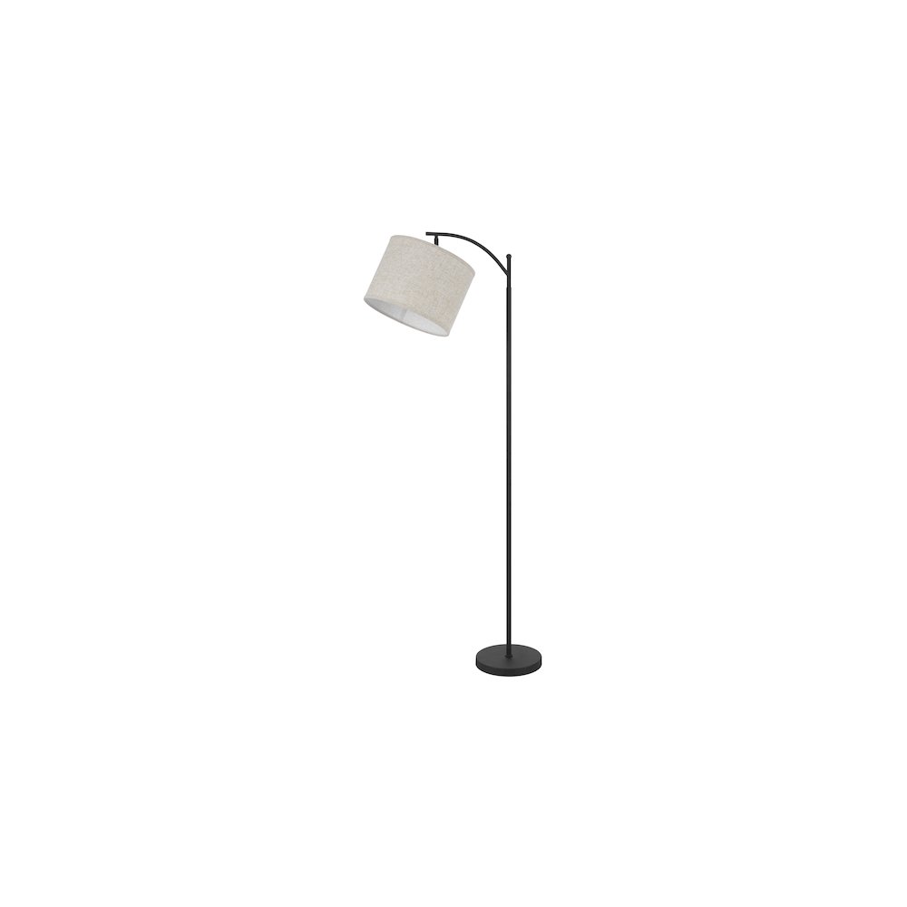 100 Watt Graydon Fishing Rod Floor Lamp with Adjustable Head. Picture 3