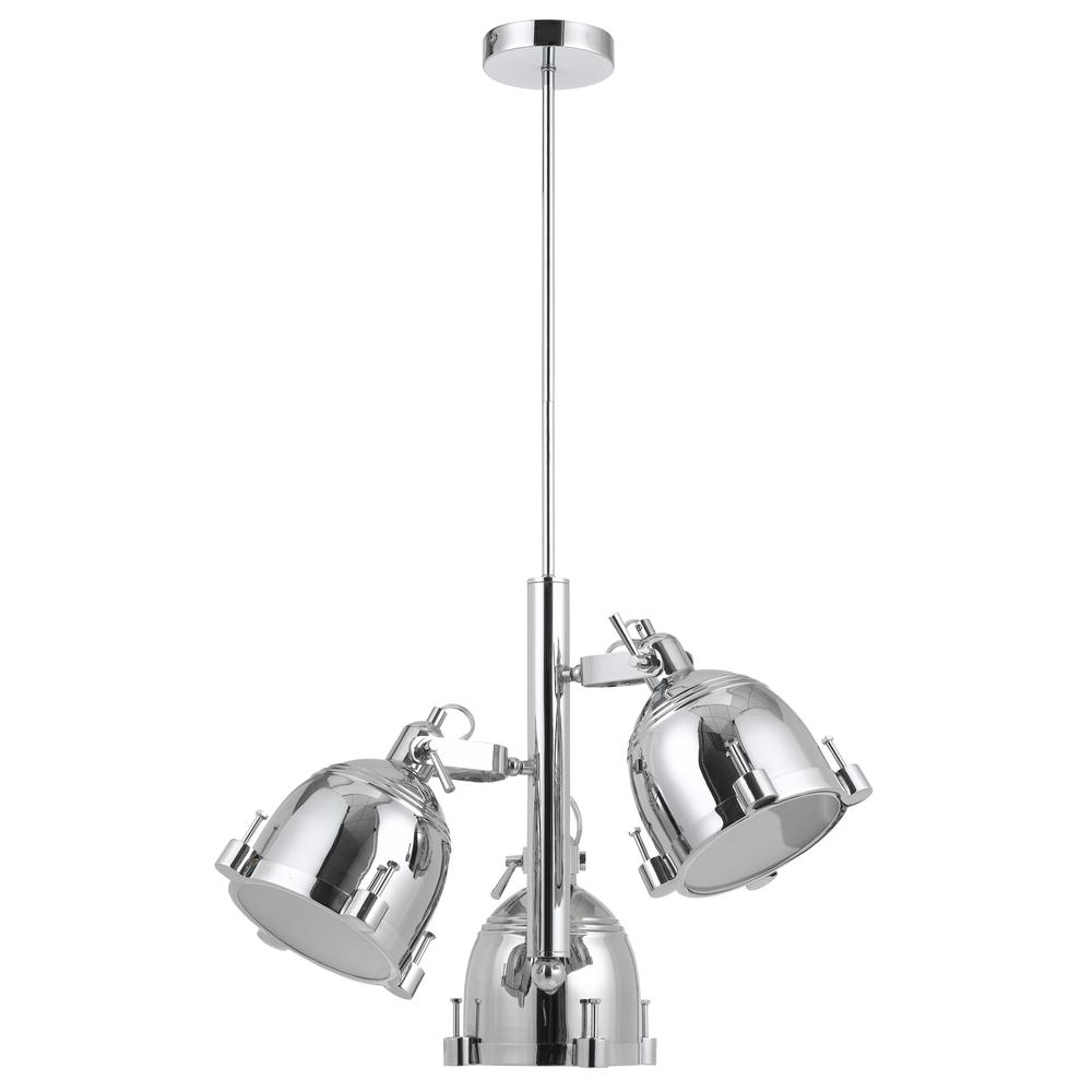 60W X 3 Hubble 3 Light Chandelier. Picture 1