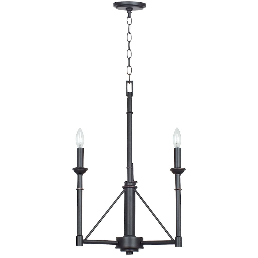 60W X 3 Monclova 3 Light Chandelier. Picture 1