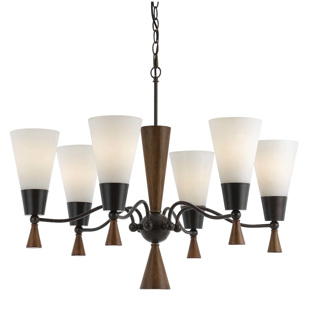 60W X 6 Verona 6 Light Chandelier. Picture 1