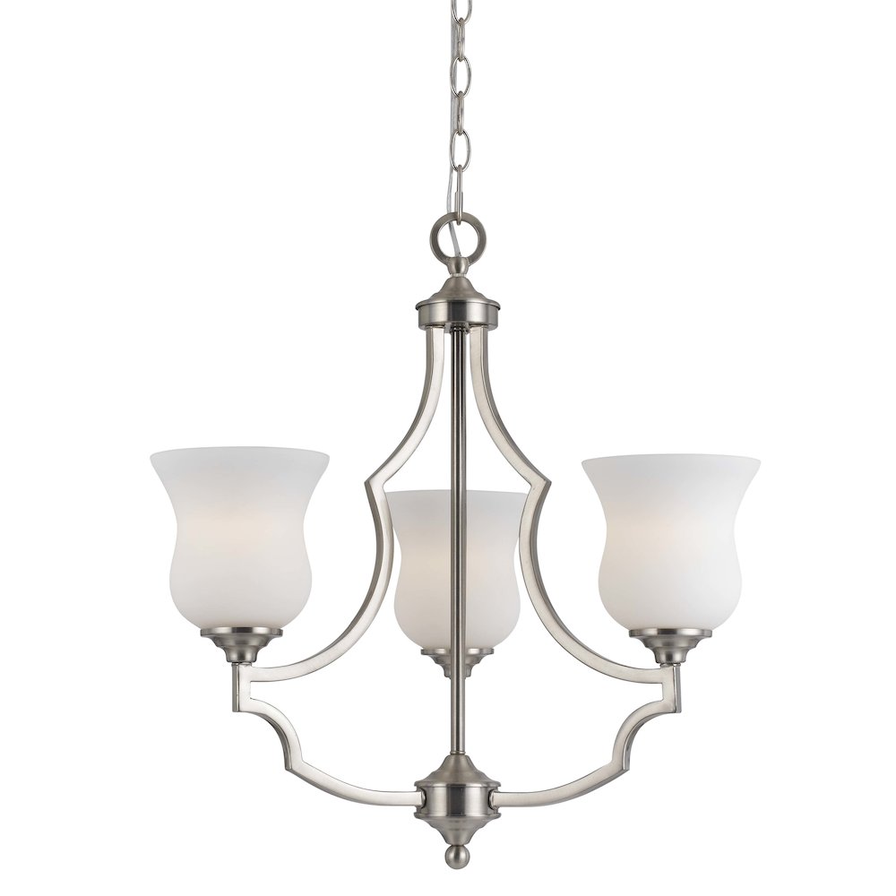 60Wx3 Barrie Metal 3 Lgt Chandelier. Picture 1