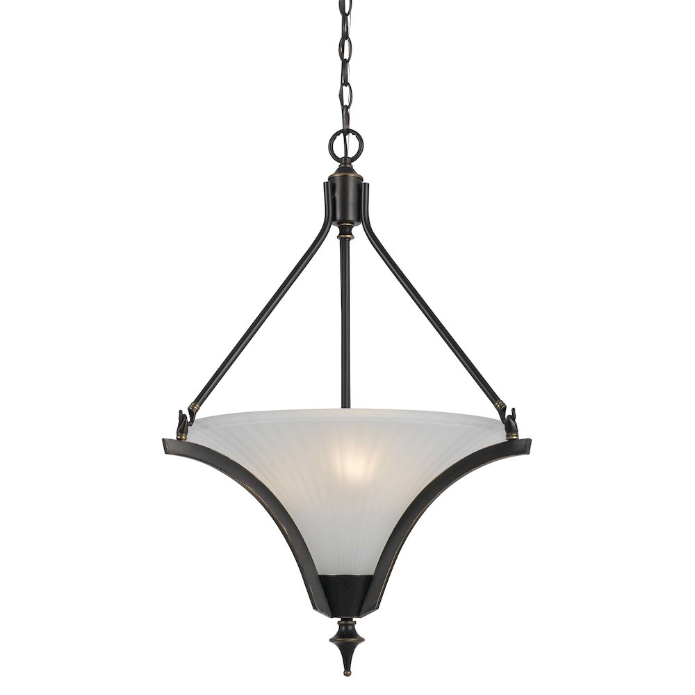 60W X 3 Rockwood Pendant Fixture. Picture 1