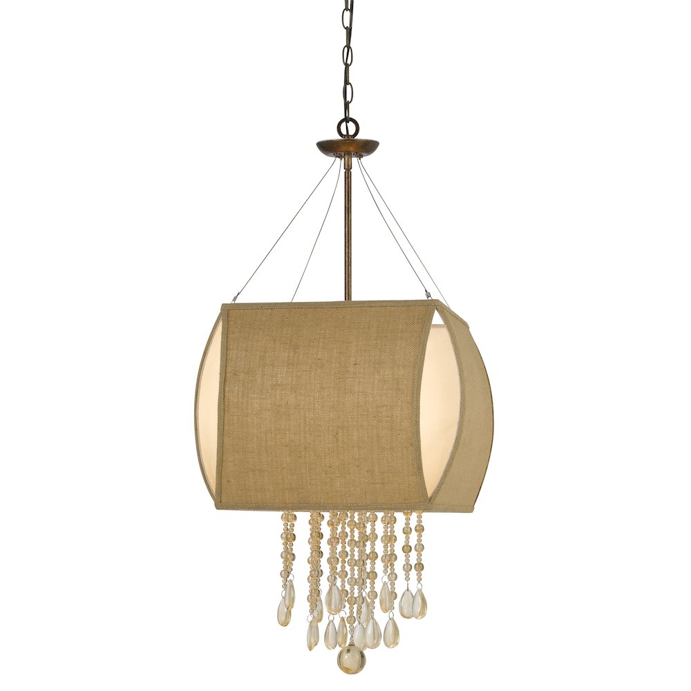 4 Light Ark Chandelier. Picture 1