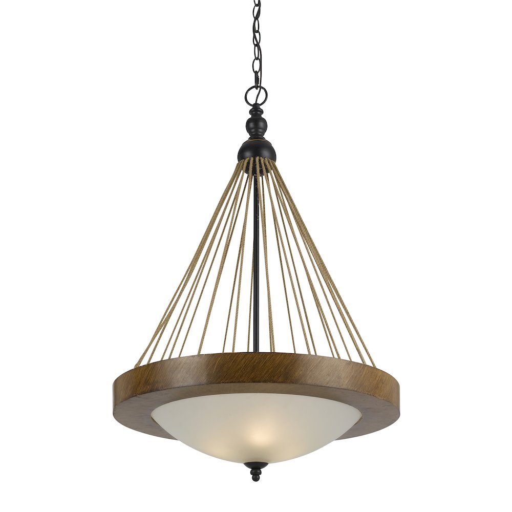 3 Light Monticello Pendant Fixture. Picture 1