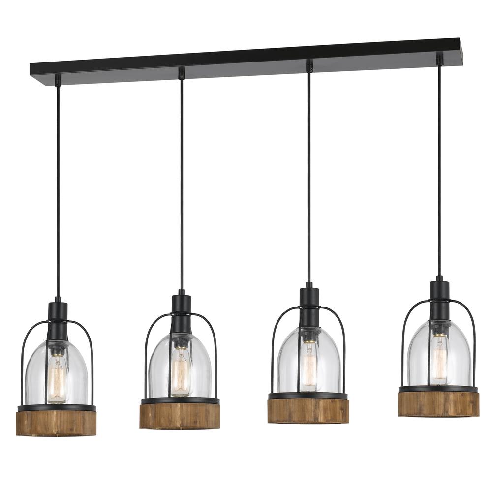 60W X 4 Beacon Island Fixture(Edison Bulbs Not included). Picture 1