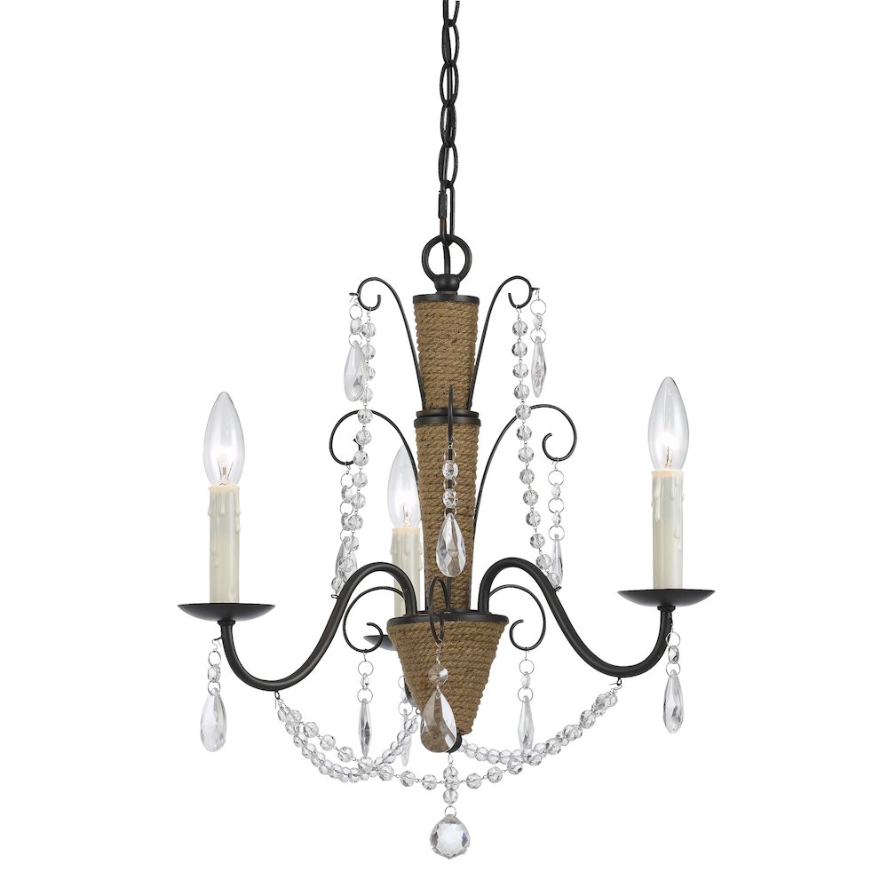 60W X 3 Antigo Chandelier. Picture 1
