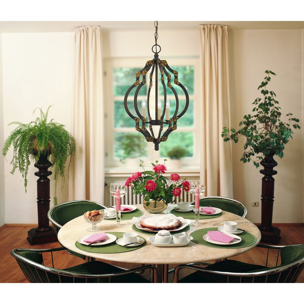 40W X 3 Howell Metal Pendant. Picture 2
