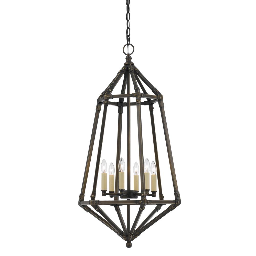 40W X 6 Denmark Metal Pendant. Picture 1