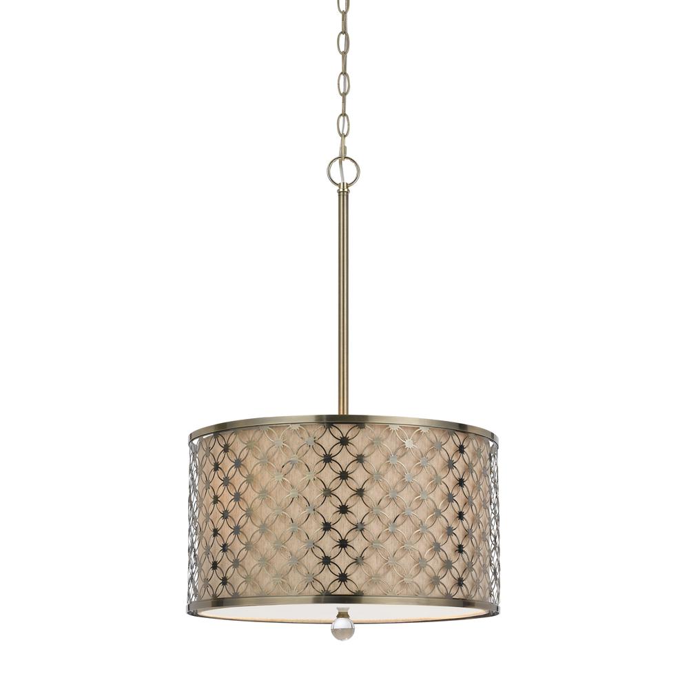 60W X 3 Myrtle Metal Pendant. Picture 1